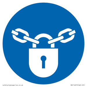 Mandatory: Keep locked